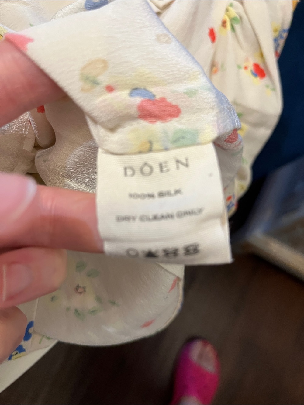 Doen Blythe Top in floral print - Picture 6 of 7
